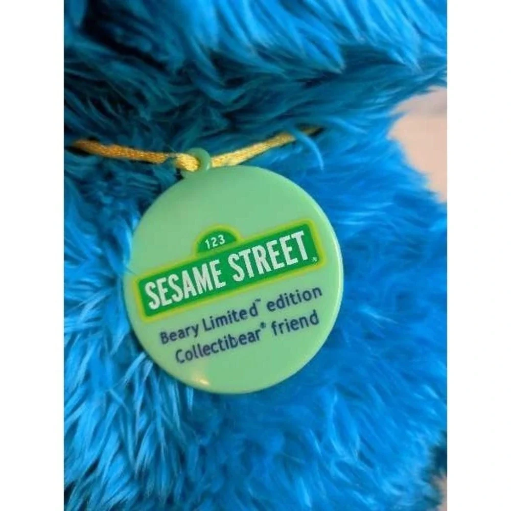 Sesame Street Cookie Monster Plush Toy Build-A-Bear 2005 Limited Edition Stuffed